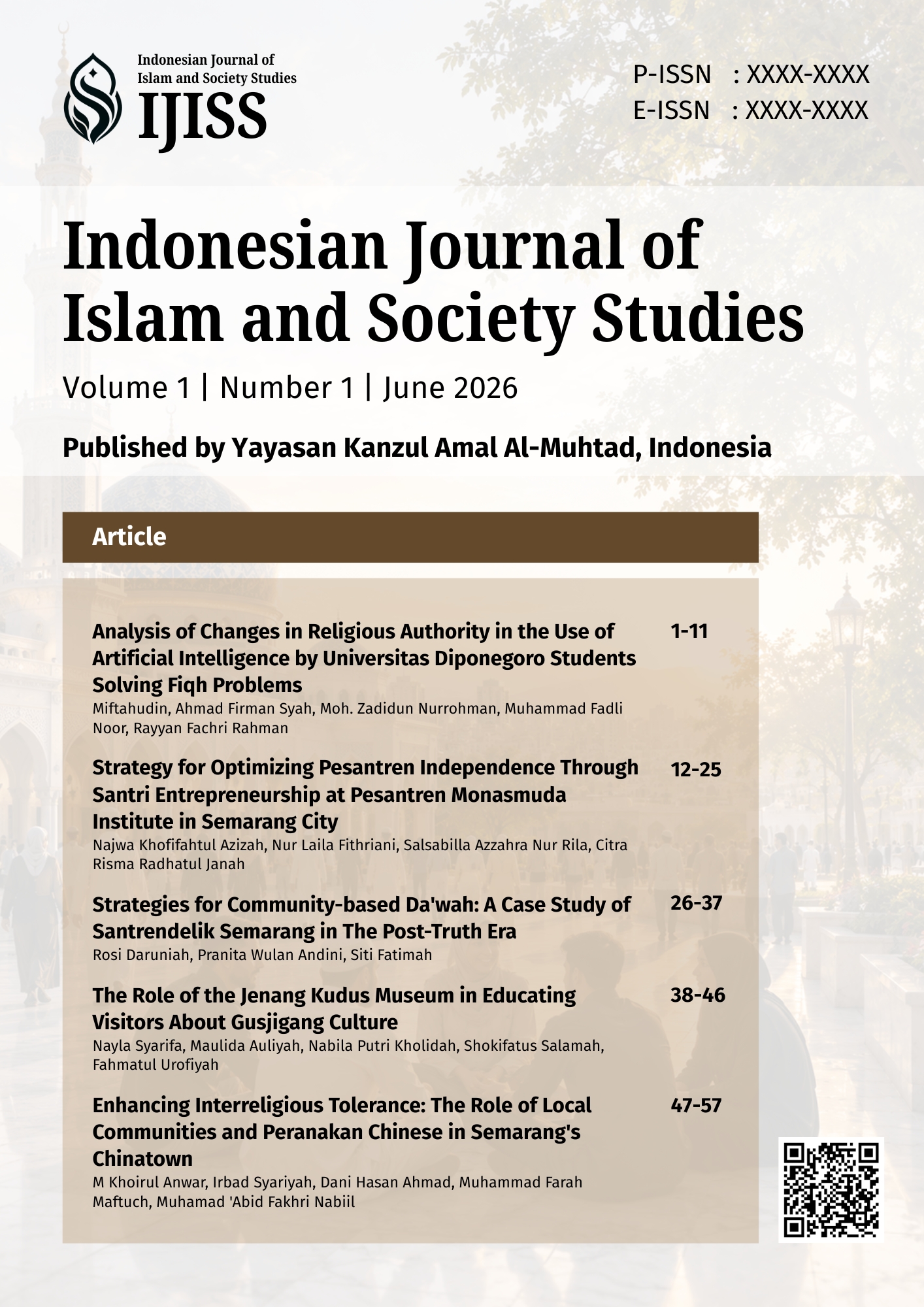 					View Vol. 1 No. 1 (2026): June 2026
				